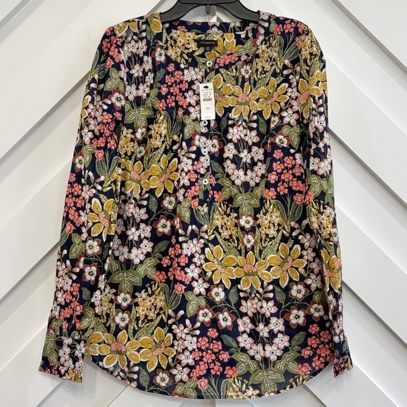 Talbots Tops - NWT Talbots Floral Popover Top Blouse Size XS